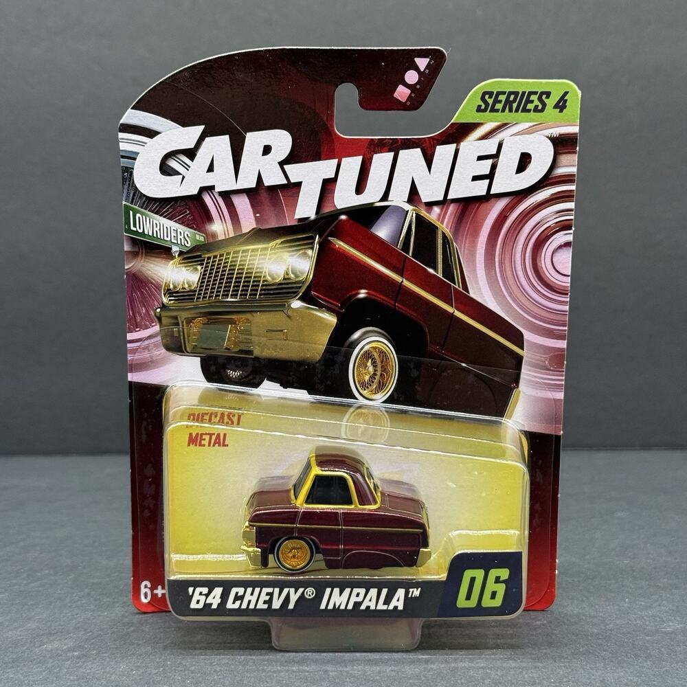 JDM Car Tuned Lowriders '64 Chevy Impala #06 Series 4 Diecast Car